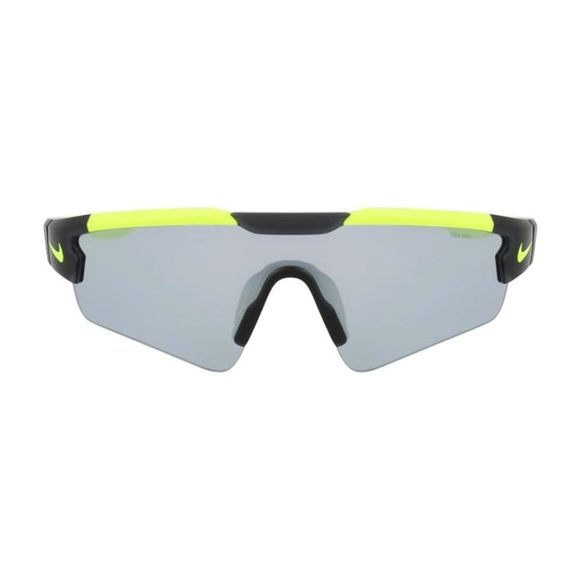 New KIDS Nike EV24005 060 Anthracite & Volt CLOAK Sunglass w/Chrome Mirror Lens - Picture 2 of 4